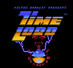 Time Lord (Europe) Title Screen